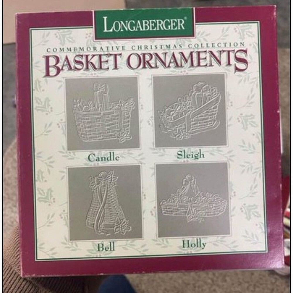 Longaberger Basket Ornaments